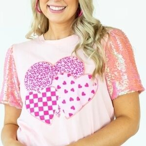 Three Sweet Hearts Princess Top